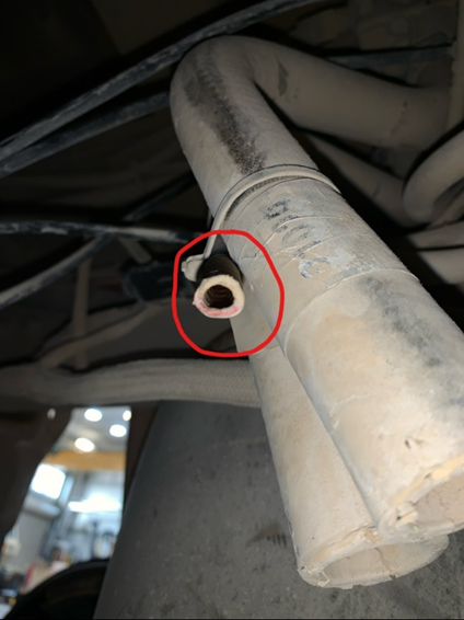 Ensure exhaust port isn’t clogged